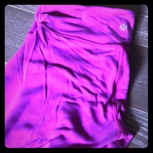 Reversible pink and black Lulu leggings